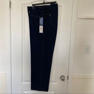 Nygard NWT indigo straight leg PLUS